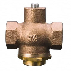 Kingston - 2" Brass Check Valve - Inline, FNPT x FNPT, 400 WOG - Caliber Tooling