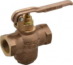 Kingston - 1" Pipe, 400 Max psi, Buna N Disc, Self Closing Control Valve - Squeeze Lever, FNPT x FNPT End Connections - Caliber Tooling