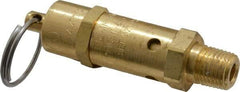 Kingston - 1/4" Inlet, ASME Safety Relief Valve - 25 Max psi, Brass - Caliber Tooling