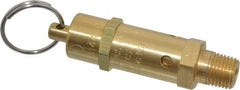 Kingston - 1/4" Inlet, ASME Safety Relief Valve - 200 Max psi, Brass - Caliber Tooling