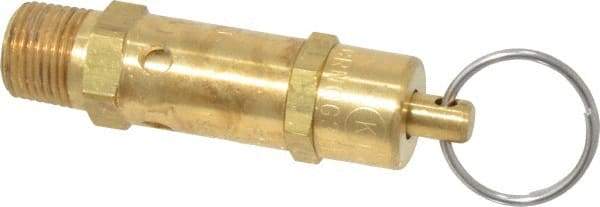 Kingston - 3/8" Inlet, ASME Safety Relief Valve - 150 Max psi, Brass - Caliber Tooling