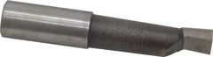 Interstate - 5/8" Min Bore Diam, 1-7/8" Max Bore Depth, 5/8 Shank Diam, Boring Bar - Right Hand Cut, Cobalt, Bright Finish - Exact Industrial Supply