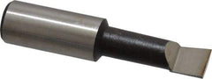 Interstate - 9/16" Min Bore Diam, 1-11/16" Max Bore Depth, 3/4 Shank Diam, Boring Bar - Right Hand Cut, Cobalt, Bright Finish - Exact Industrial Supply