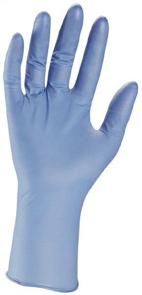 MAPA Professional - Size L, 4 mil, Medical Grade, Powder Free Nitrile Disposable Gloves - Exact Industrial Supply