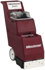 Minuteman - 14" Cleaning Width, 85" Water Lift, Walk Behind Carpet Extractor - 95 CFM Air Flow, 1 hp, 6 Gal Tank Capacity, 6 Gal Tank Recovery Capacity, 50 Pump psi - Caliber Tooling