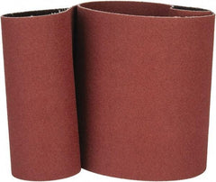 3M - 6" Wide x 160" OAL, 60 Grit, Ceramic Abrasive Belt - Ceramic, Medium, Coated, Y Weighted Cloth Backing, Wet/Dry, Series 963G - Caliber Tooling