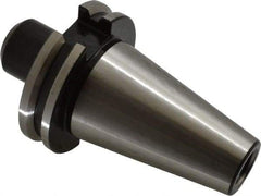 Parlec - CAT40 Taper Shank 5/16" Hole End Mill Holder/Adapter - 1" Nose Diam, 1.75" Projection, Through-Spindle Coolant - Exact Industrial Supply