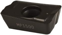 Seco - APMX160408 ME11 Grade MP1500 Carbide Milling Insert - TiCN/Al2O3 Finish, 0.223" Thick, 0.031" Corner Radius - Caliber Tooling