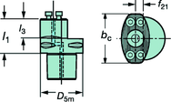 C5SL70RG050 ADAPTER - Caliber Tooling