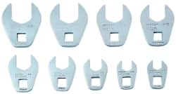 Proto - 9 Piece 3/8" Drive Open End Crowfoot Wrench Set - 3/8 to 7/8" - Caliber Tooling