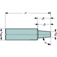 E16-A20-CE-175 Milling Cutters With Exchangeable Solid Cutting Head - Caliber Tooling