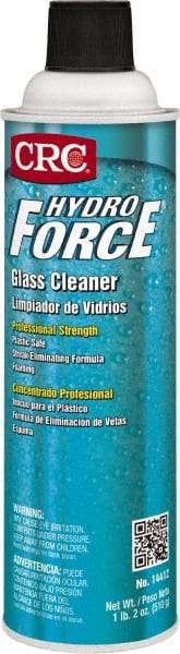 CRC - 20 oz Aerosol Ammonia Glass Cleaner - Use on Glass Surfaces - Caliber Tooling