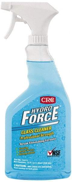 CRC - 30 oz Bottle Glass Cleaner - 30 Oz. Ammonium Bifluoride Glass Cleaner - Caliber Tooling