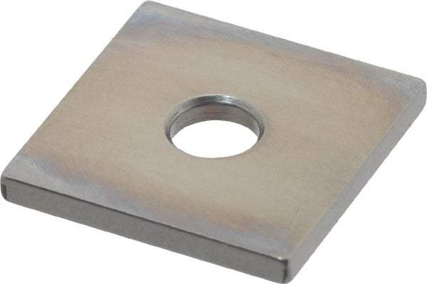 Mitutoyo - 0.1003" Square Steel Gage Block - Accuracy Grade 0, Includes Certificate of Inspection - Caliber Tooling