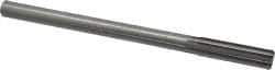 Made in USA - 0.6255" High Speed Steel 8 Flute Chucking Reamer - Straight Flute, 0.5615" Straight Shank, 2-1/4" Flute Length, 9" OAL - Caliber Tooling