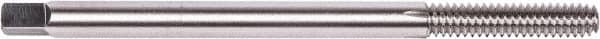 Union Butterfield - #4-40 UNC 2B H5 Thread Limit Bottoming Thread Forming Tap - High Speed Steel, Bright Finish, 4" OAL, 9/16" Thread Length, Right Hand Thread, Series 3306E - Caliber Tooling