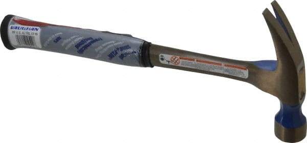 Vaughan Bushnell - 1 Lb Head, Straight Rip Claw Framing Hammer - 13" OAL, Steel Head, Steel Handle with Grip - Caliber Tooling