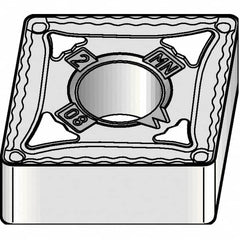 Kennametal - CNMG434 MN Grade KCP25B Carbide Turning Insert - TiOCN Finish, 80° Diamond, 1/2" Inscr Circle, 3/16" Thick, 1/16" Corner Radius - Caliber Tooling