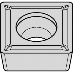 Kennametal - SCMT432 LF Grade KCM25B Carbide Turning Insert - TiOCN Finish, 90° Square, 1/2" Inscr Circle, 3/16" Thick, 1/32" Corner Radius - Caliber Tooling