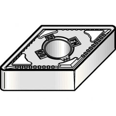 Kennametal - DNMG442 FN Grade KCP25 Carbide Turning Insert - TiCN/Al2O3 Finish, 55° Diamond, 1/2" Inscr Circle, 1/4" Thick, 1/32" Corner Radius - Caliber Tooling