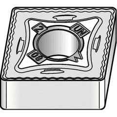 Kennametal - CNMG433 UN Grade KCK15B Carbide Turning Insert - TiCN/Al2O3/TiOCN Finish, 80° Diamond, 1/2" Inscr Circle, 3/16" Thick, 3/64" Corner Radius - Caliber Tooling