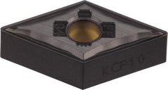 Kennametal - DNMG441 MP Grade KCM25 Carbide Turning Insert - TiN/TiCN/Al2O3 Finish, 55° Diamond, 1/2" Inscr Circle, 1/4" Thick, 1/64" Corner Radius - Caliber Tooling