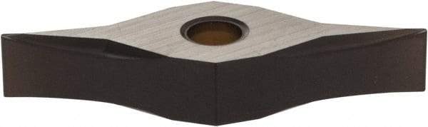 Kennametal - VNMP331 K Grade KCP25 Carbide Turning Insert - TiCN/Al2O3 Finish, 35° Diamond, 3/8" Inscr Circle, 3/16" Thick, 1/64" Corner Radius - Caliber Tooling