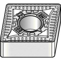 Kennametal - CNMG642 RN Grade KCP25B Carbide Turning Insert - TiOCN Finish, 80° Diamond, 3/4" Inscr Circle, 1/4" Thick, 1/32" Corner Radius - Caliber Tooling