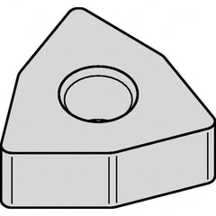 Kennametal - WNMA432 NONE Grade KCK20B Carbide Turning Insert - TiOCN Finish, 80° Trigon, 1/2" Inscr Circle, 3/16" Thick, 1/32" Corner Radius - Caliber Tooling