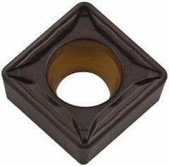 Kennametal - SCMT433 FP Grade KCP25 Carbide Turning Insert - TiCN/Al2O3 Finish, 90° Square, 1/2" Inscr Circle, 3/16" Thick, 3/64" Corner Radius - Caliber Tooling