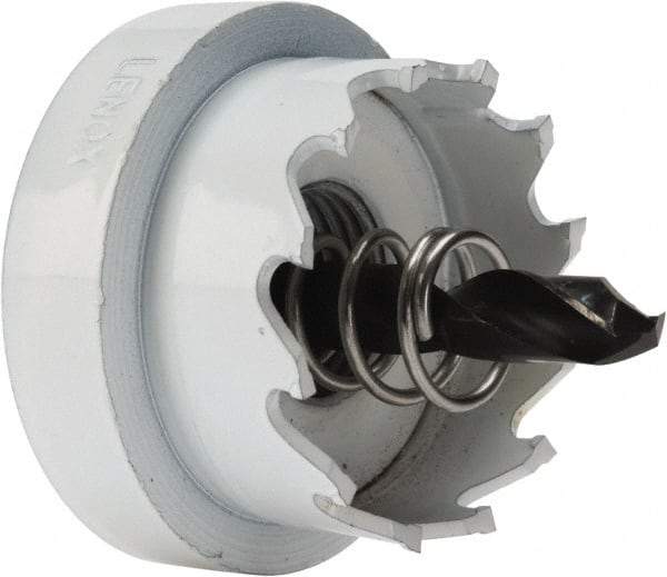 Lenox - 1-3/8" Diam, 1/2" Cutting Depth, Hole Saw - Carbide-Tipped Saw, Toothed Edge - Caliber Tooling