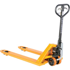 Vestil - Pallet Trucks/Jacks; Type: Pallet Truck ; Load Capacity (Lb.): 5000.000 ; Overall Width (Inch): 27 ; Length of Forks (Inch): 48 ; Fork Width (Inch): 27 ; Low Height (Inch): 3 - Exact Industrial Supply