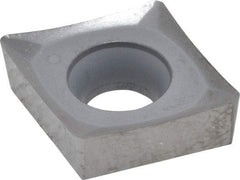 Kennametal - CCGT432 HP Grade K313 Carbide Turning Insert - Uncoated, 80° Diamond, 1/2" Inscr Circle, 3/16" Thick, 1/32" Corner Radius - Caliber Tooling