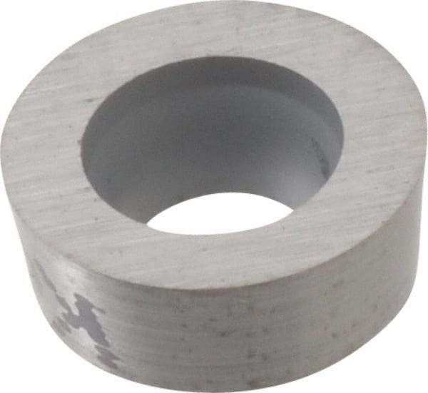 Kennametal - RCGW215 Grade K68 Carbide Turning Insert - Uncoated, Round, 1/4" Inscr Circle, 3/32" Thick - Caliber Tooling