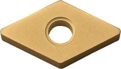 Sumitomo - DNMA433 Grade AC700G Carbide Turning Insert - TiC Finish, 55° Diamond, 1/2" Inscr Circle, 3/16" Thick, 3/64" Corner Radius - Caliber Tooling