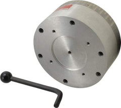 Suburban Tool - Fine Pole Round Permanent Magnetic Rotary Chuck - 6-1/4" Wide x 2-15/16" High, Ceramic - Caliber Tooling