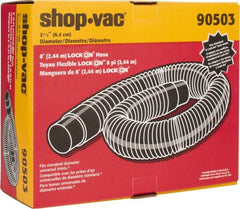 Shop-Vac - 8' Hose Length, 2-1/2" Hose - Caliber Tooling