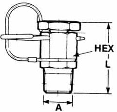 Voss - 1/8 Thread, 6,000 Max psi, NPT and BSPT - 26mm Long, Pressure Tests - Caliber Tooling