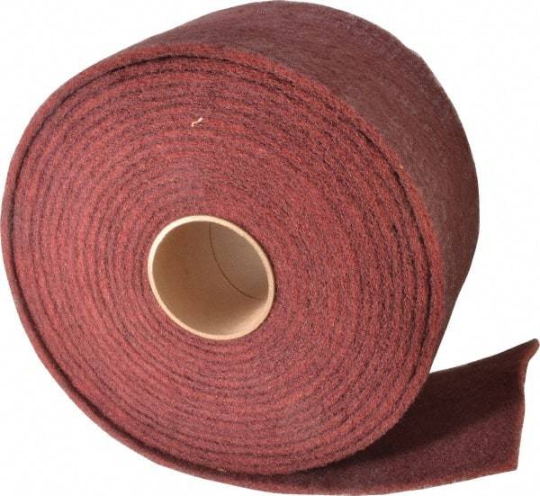 3M - 30' Long x 6" Wide Nonwoven Roll - Very Fine Grade, Purple, Aluminum Oxide - Caliber Tooling