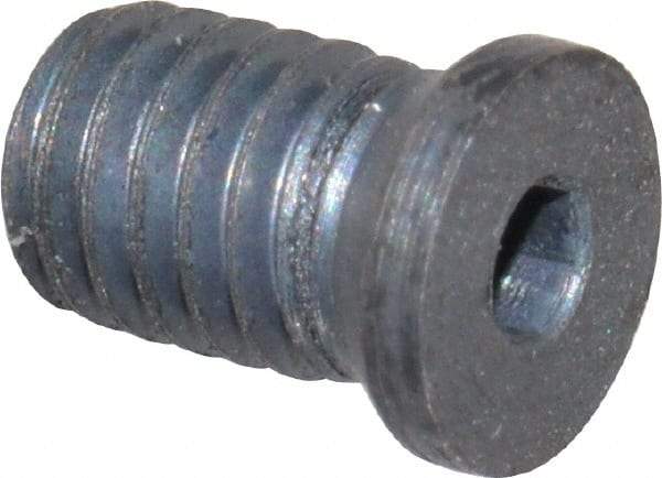 Made in USA - Hex Socket for Indexables - #10-32 Thread, Industry Std S-34, For Use with Shims - Caliber Tooling