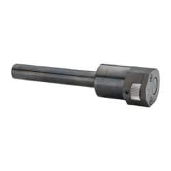 Made in USA - Neutral Cut, 3/4" Wide x 3/4" High x 4-1/2" Long Round Shank, Fixed Bump Knurlers - 1 Knurl Required, 3/4" Diam x 3/8" Wide Face, 1/4" Hole Diam, Series KP - Exact Industrial Supply