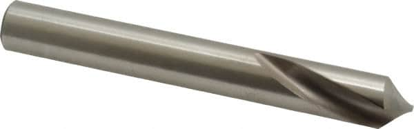 Keo - 1/2" Body Diam, 90°, 3-3/4" OAL, Cobalt Spotting Drill - Caliber Tooling