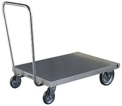 Platform Truck: 650 lb Capacity, Stainless Steel Deck 41-3/4″ Long x 24″ Wide x 35-1/4″ High