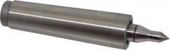 Royal Products - MT4 Taper Shank, 1.231" Head Diam 1,015 Lb Capacity Live Center - 4,500 Max RPM, 5/8" Point Diam, 1-3/8" Point Len, 580 Lb Max Workpc, 5-15/16" OAL, 3/8" Tip Diam, Long Point - Caliber Tooling