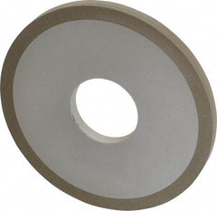 Norton - 4" Diam x 1-1/4" Hole x 1/4" Thick, 150 Grit Surface Grinding Wheel - Diamond, Type 1A1, Very Fine Grade, Resinoid Bond - Caliber Tooling