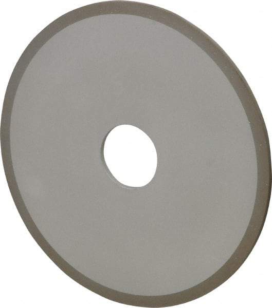 Norton - 6" Diam x 1-1/4" Hole x 1/8" Thick, 180 Grit Surface Grinding Wheel - Diamond, Type 1A1, Very Fine Grade, Resinoid Bond - Caliber Tooling