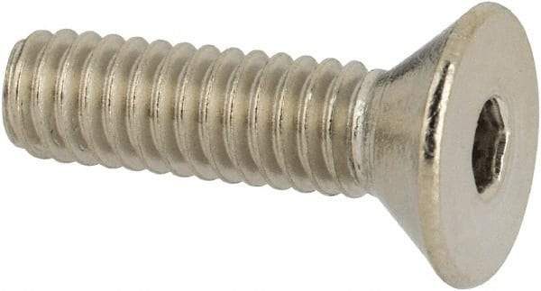 Value Collection - #8-32 UNC Hex Socket Drive, 82° Flat Screw - Grade 316 Stainless Steel, 5/8" OAL - Caliber Tooling