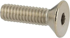 Value Collection - #8-32 UNC Hex Socket Drive, 82° Flat Screw - Grade 316 Stainless Steel, 5/8" OAL - Caliber Tooling