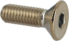 Value Collection - #10-32 UNF Hex Socket Drive, 82° Flat Screw - Grade 316 Stainless Steel, 5/8" OAL - Caliber Tooling