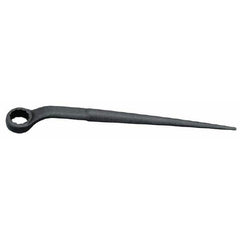 Box End Spud Handle Wrench: 2″, 12 Point, Single End Steel, Black Finish